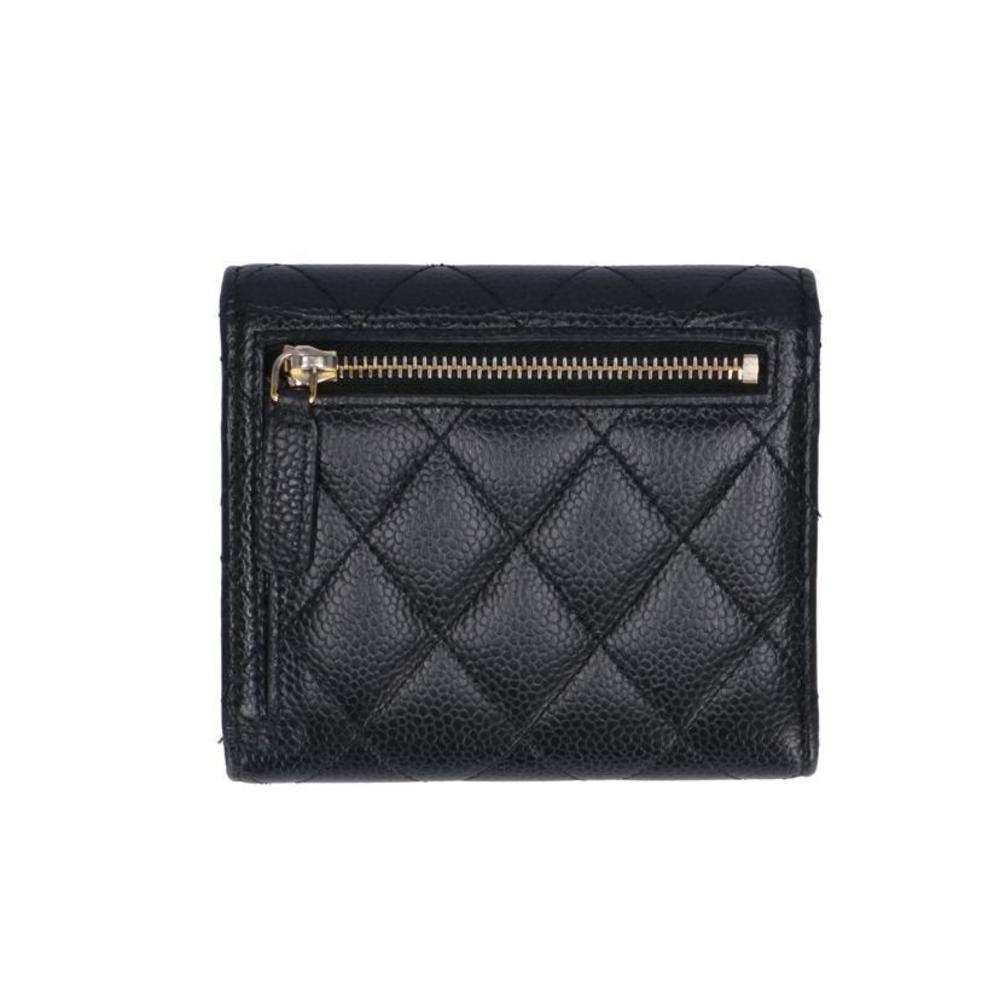 Chanel Small Flap Black Wallet Bag